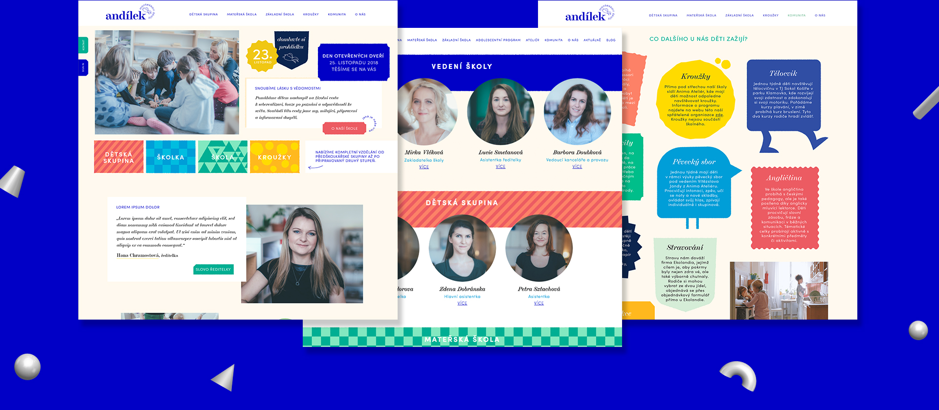 Andílek web