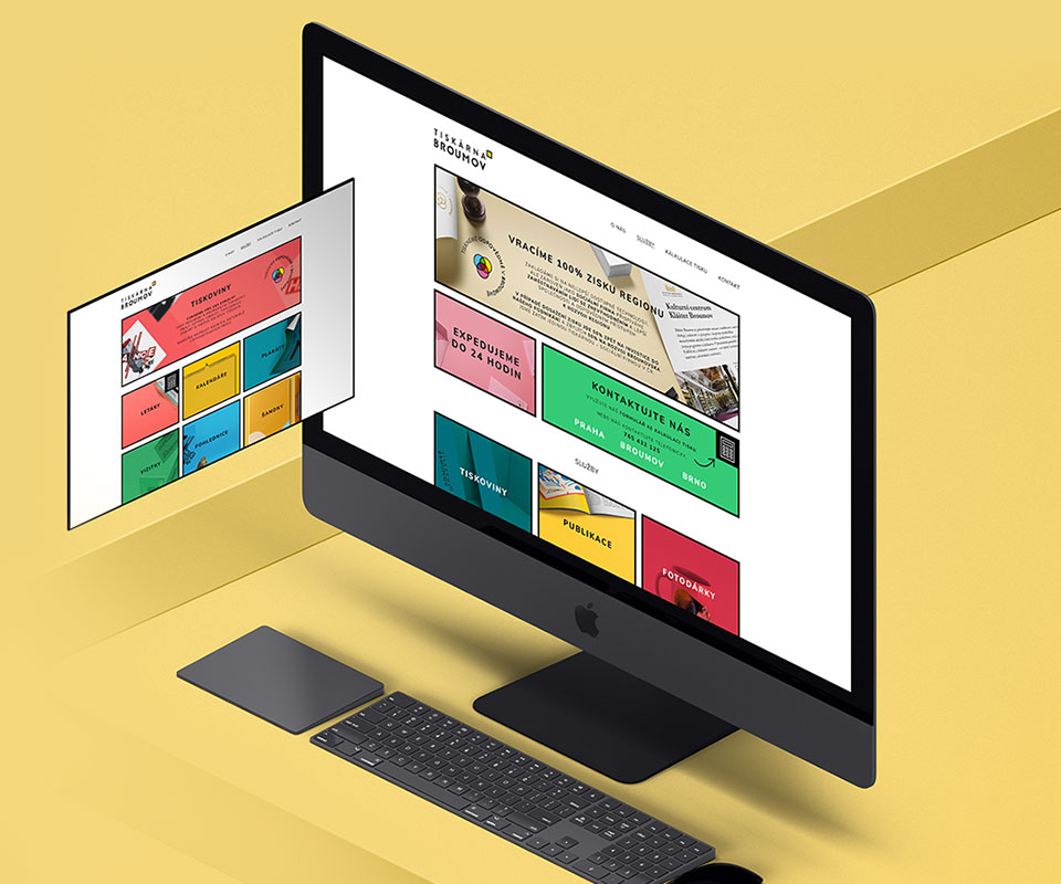 Tiskárna Broumov web